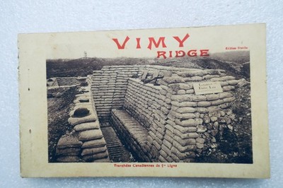Vimy Ridge - Schützengraben Canadian 1ère Linie 12 Ansichten