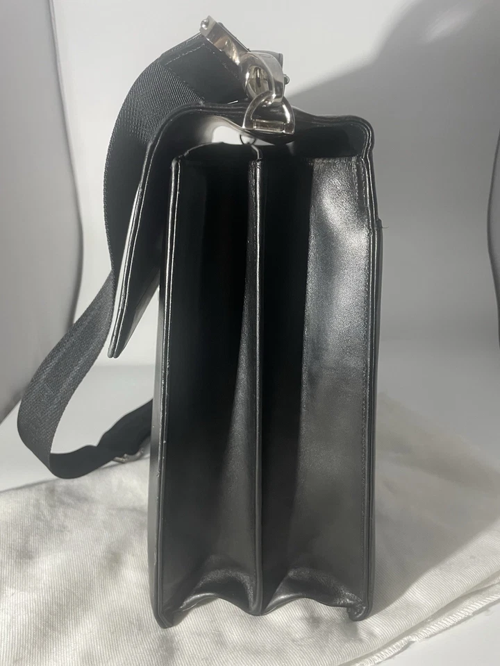 Montblanc Meisterstuck Briefcase With Lock and Removable Strap - Image 4 of 4