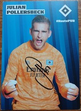 1 AK HSV Hamburger SV Karta z autografem otwarcia sezonu 2019/20 Julian Pollersbeck