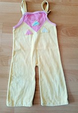 Vintage: süßer 80iger Jahre gelbe Frotte Ba...