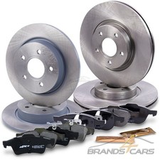 ATEC BREMSSCHEIBEN + BREMSBELÄGE VORNE + HINTEN FÜR FORD FOCUS 3 AB BJ 10