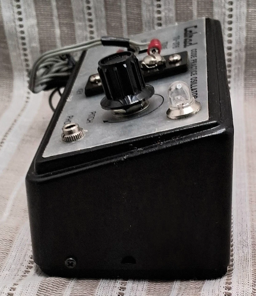 Vintage Calrad 70-376 Morse Code Practice Oscillator, Tested w/ Light & Pitch - Image 4 of 4