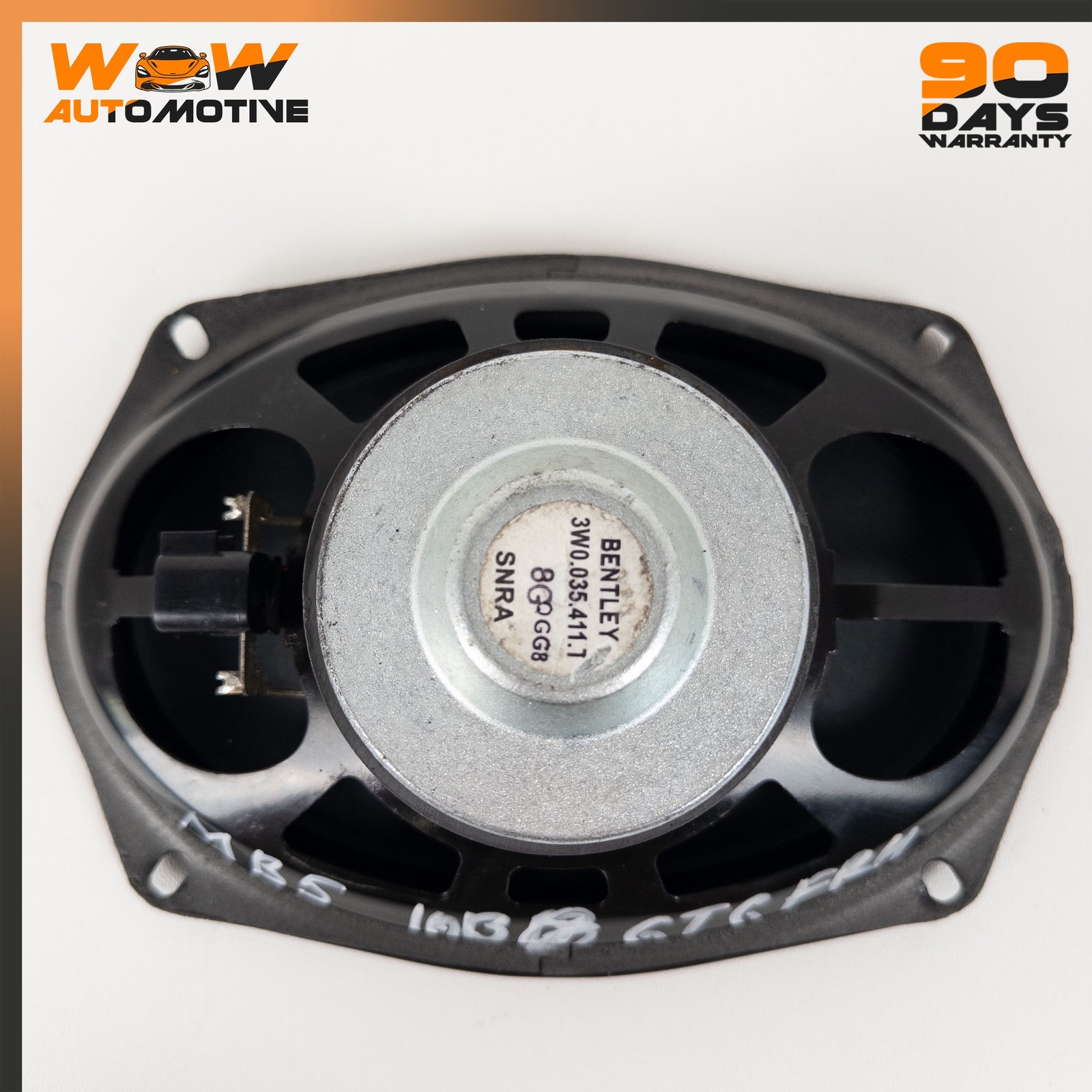 04-13 BENTLEY CONTINENTAL GTC FLYING SPUR FRONT RIGHT DOOR BASS LOUDSPEAKER OEM