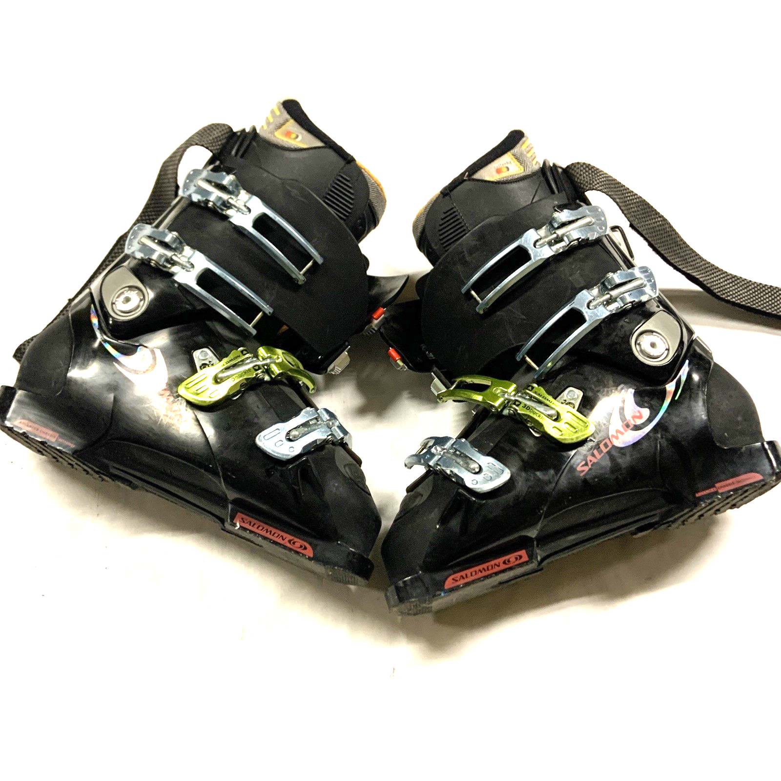 Scarponi da sci Salomon X Wave taglia 8 neri aderenti downhill alpino donna Sensifit