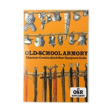 Grand Time RPGs  Old-School Armory - Character Creation Quick Start Equipm VG+