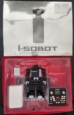 Tomy i-Sobot Toy Miniature Robot Battery Remote Operated Box 07 Multiple Actions