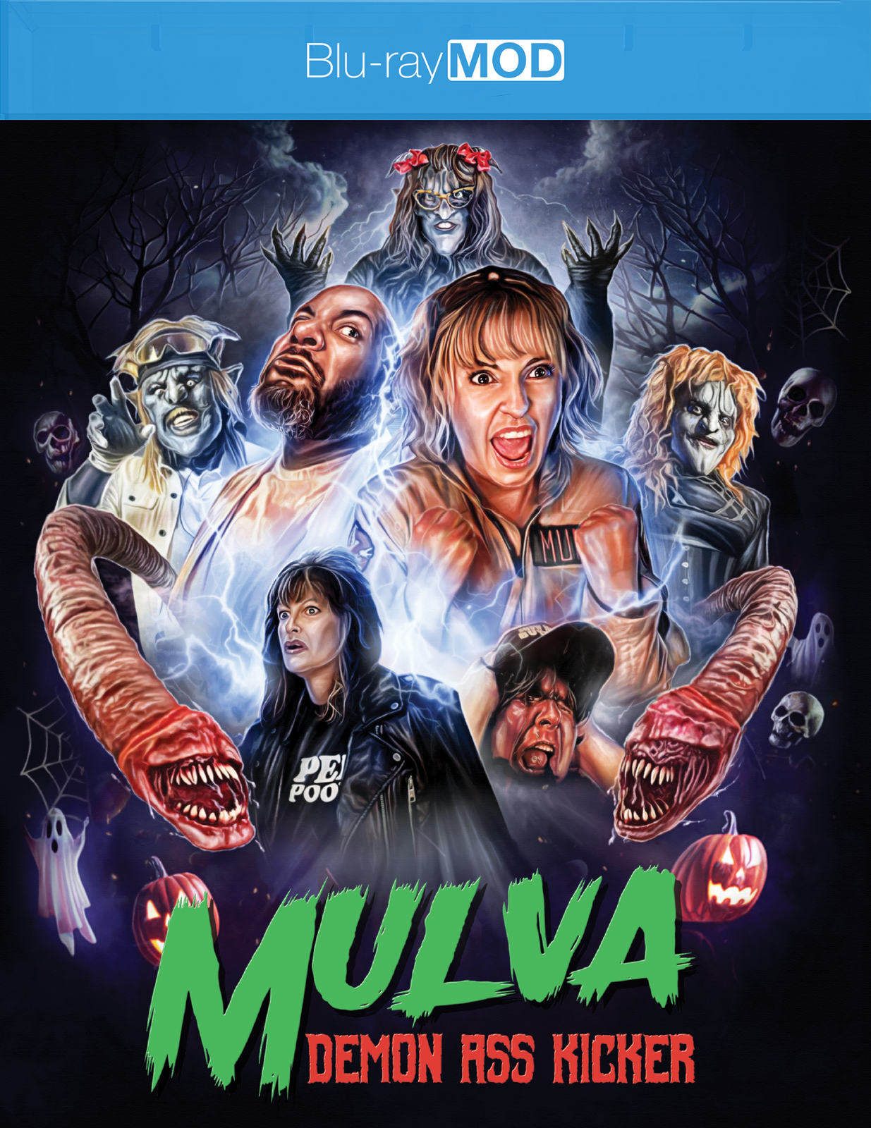MULVA: DEMON ASS KICKER - Brand-new 2026 horror comedy Debbie Rochon Blu-ray or