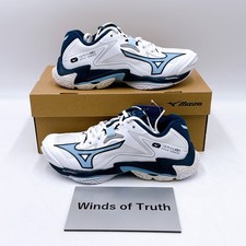 MIZUNO Volleyball Shoes WAVE LIGHTNING Z8 V1GA2400 53 White/Navy/Sax Unisex New