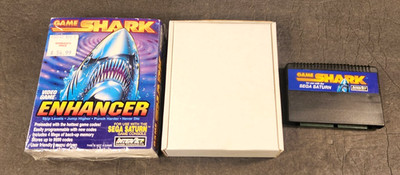 GAME SHARK CIB COMPLETE Sega Saturn Game Enhancer Memory Cheats Codes SV-464