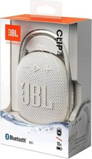 JBL Clip 4 White Portable Bluetooth Speaker OPEN BOX