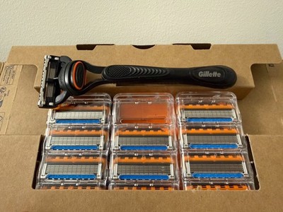 Fast Neu Gillette Fusion 5 Men's Wet Razor 12 Ersatzklingen