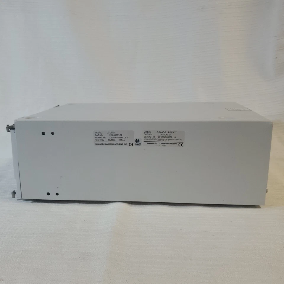 Cromatógrafo líquido Shimadzu LC-20AD Prominence sin piezas de trabajo solamente Foto 4 de 4