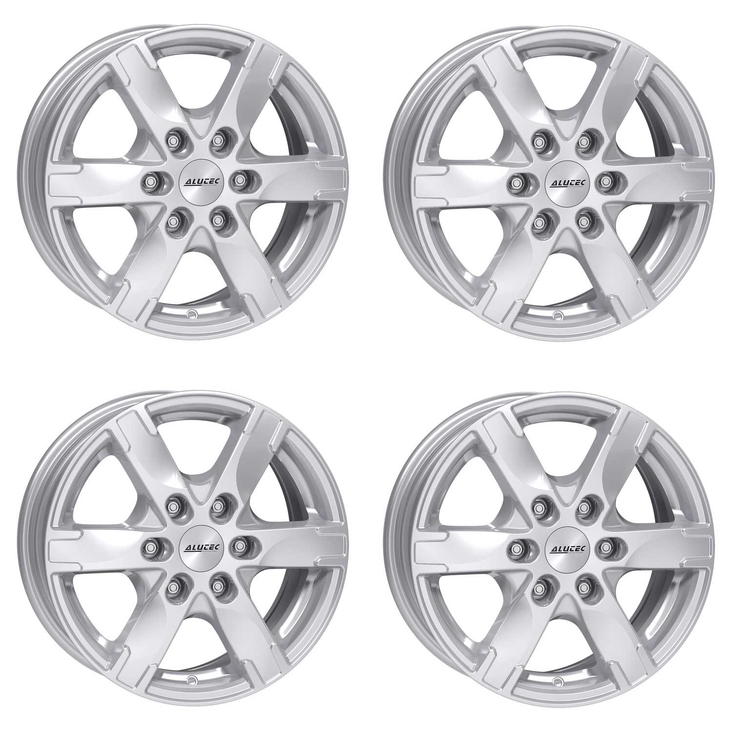 4 Alutec Titan wheels 7.5Jx17 ET30 6x139 SIL for TOYOTA Hilux Pickup