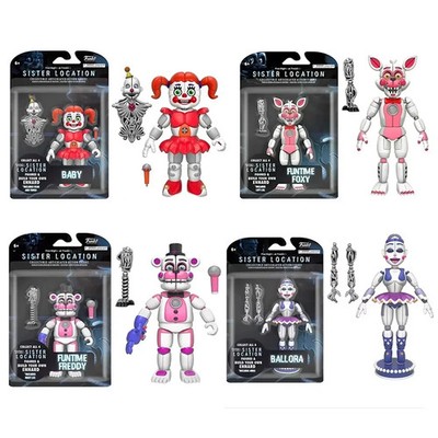 FNAF Action Figure Five Nights at Freddy s Bonnie Foxy Security Breach Figure
