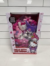 Hello Kitty and Friends 12" Plush Valentine  s Bouquet 9 Plush Included Sanrio