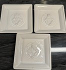 Juliska Portuguese Stoneware 3 Wise Monkey Trinket Trays Cornerstone Collection — photo 1