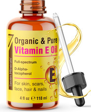New Ultra Pure Vitamin E Oil - 75,000 IU Full-Spectrum D-Alpha Tocopherol, 4 Fl