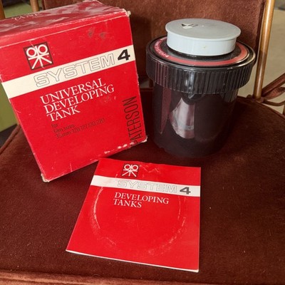 Paterson System 4 Universal Film Developing Tank 35mm 126 127 120 220
