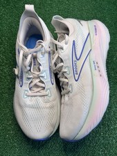 Brooks Glycerin GTS 22 Women's Size 10 B Med White/Limpet/Blue Running Shoes