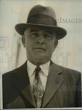 1931 Press Photo R.J. weston Special Police Officer on Lassco Steamship