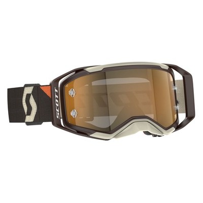 Scott Prospect 2.0 AMP Chrome Goggle deep Brown/Beige gold chrome works Brille