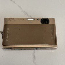 Sony Cyber    Shot DSC-TX1 10.2MP 4x Digital Camera Gold Tested English