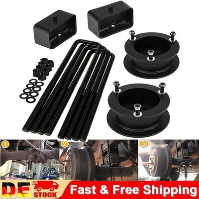 3  Front and 3  Rear Suspension Lift Kit for 1994-2001 Dodge Ram 1500 4X4 4WD