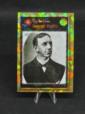 2025 HISTORIC AUTOGRAPHS 15th Anniversary GEORGE VEDITZ Gold Cracked Ice 1/6 #38