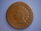1873 INDIAN HEAD CENT__1C SEMI KEY BETTER DATE PENNY__OPEN 3 AG/G COIN