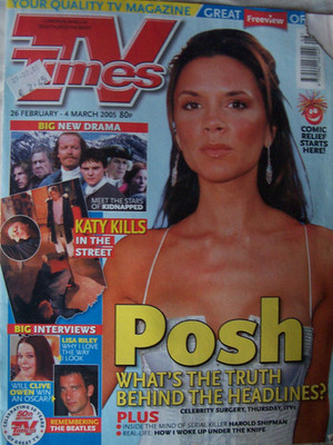 Victoria Beckam, Cover +2 Seiten verschiedene Künstler.