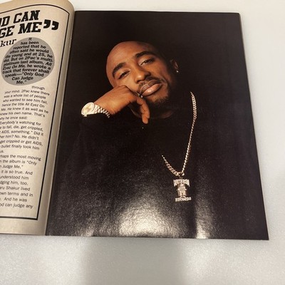 Vintage 90s A Photo Tribute Hip Hop Rapzine Tupac Shakur 2pac 1998