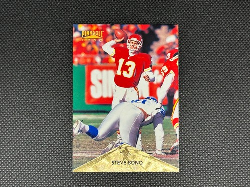 1996 Pinnacle Steve Bono #56 card