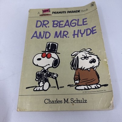 Peanuts On Parade Dr. Beagle and Mr. Hyde Snoopy Vintage 1980