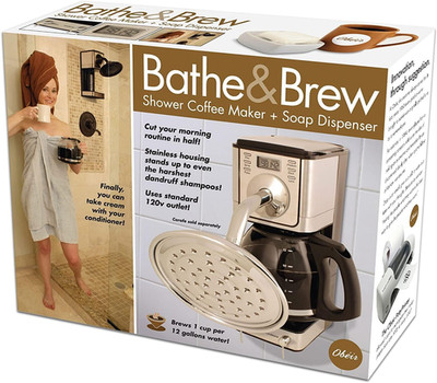 Prank-O Bathe & Brew Funniest Prank Gift Box Hilarious Empty Gag Gift 