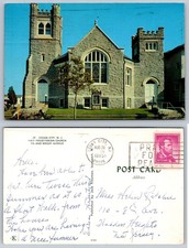 1965 Ocean City NJ First Presbyterian Church Postcard Vintage Jack Freeman