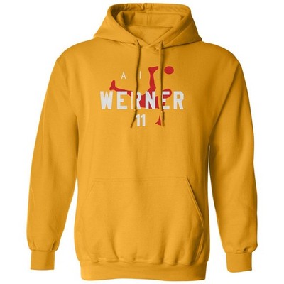 Air Werner Overhead Kick Germany Soccer Fans Unisex Hooded Sweatshirt