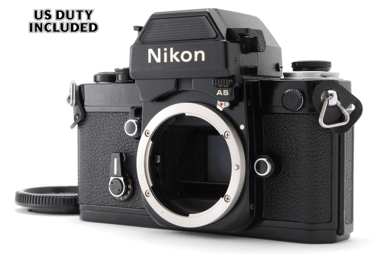 [MINT] Nikon F2 Photomic AS DP-12 Black 35mm SLR Film Camera Body From JAPAN
