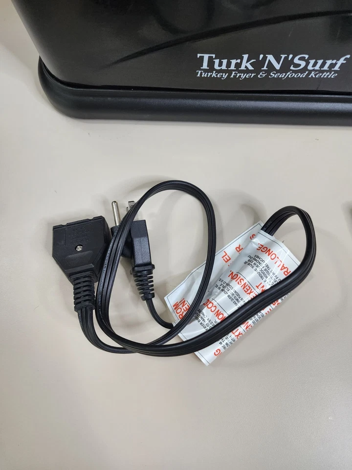 Masterbuilt Turk N Surf Electric Indoor 14lb Turkey Fryer & Kettle Original Box - Image 2 of 4