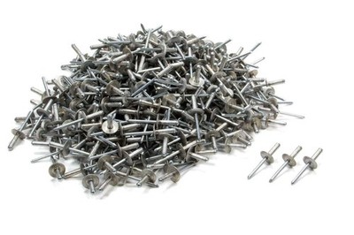 FIVESTAR 816-500L Large Head Rivet Silver 500pc 3/16in