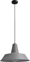 Loft HäNgelampe Grau Groß Ø45Cm E27 Handarbeit Industrie Design Pendelleuchte