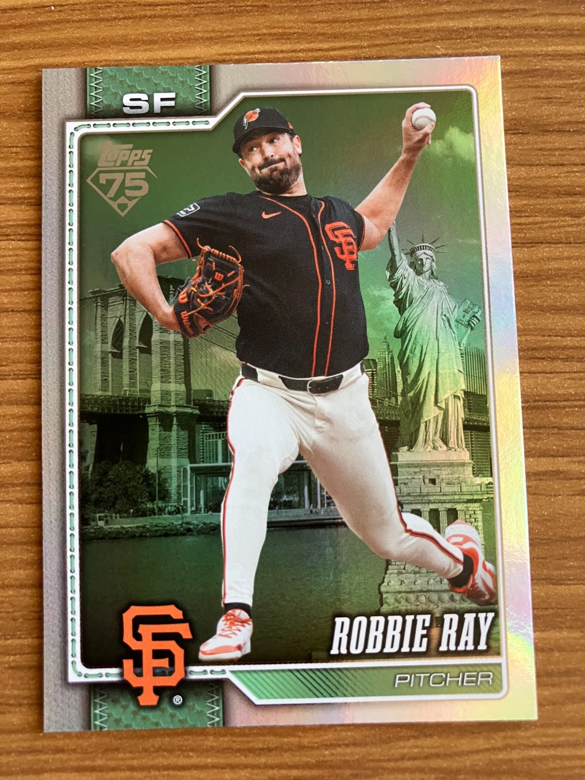 Robbie Ray #367 Big Apple Foil Fanatics Fest SF Giants 2026 Topps Series 2