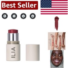 Buildable Creamy Multi-Stick for Lips and Che...