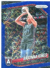2025 Panini Prizm WNBA BRIONNA JONES #107 BLUE VELOCITY PRIZM DREAM