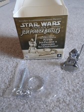 Star Wars Episode I Jedi Power Battles Pewter W/ Lightsaber Keychain