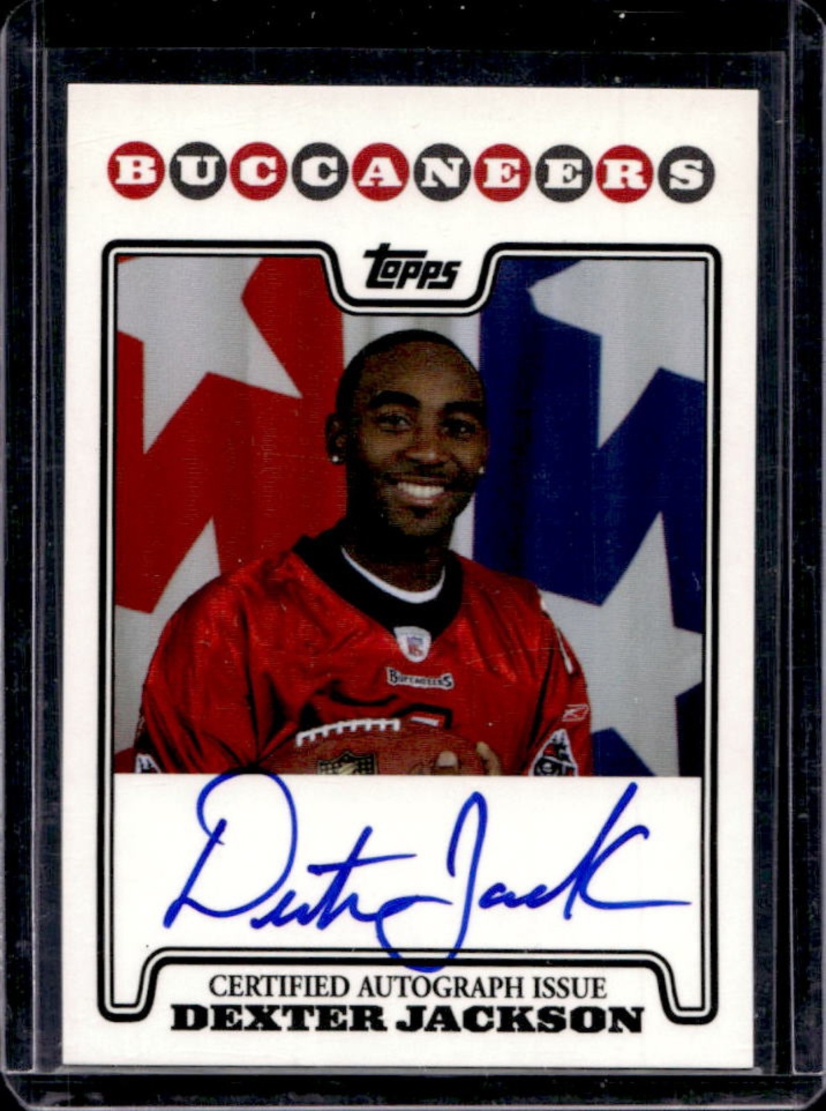 Dexter Jackson Topps Rookie Premiere Autograph #DJA Base