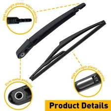New Rear & Wiper Arm set Blade For Nissan Rogue 2008 2009 2010 2011 2012 2013