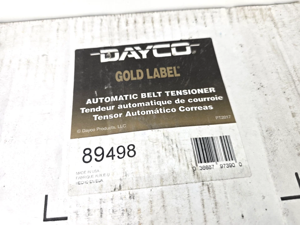 Dayco 89498 Gold Label Automatic Belt Tensioner for Freightliner DD15 - Изображение 4 из 4
