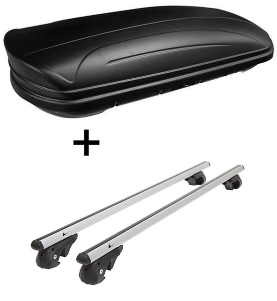 Dachbox VDPMAA320L Matt+Alu RelingträGer VDP004XL FüR FüR Audi A4 Avant 96-07-image
