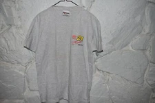 CHASE AUTHENTICS JEFF GORDON WINSTON CUP SCHEDULE 1998 GRAY T Shirt M  (TTW40)