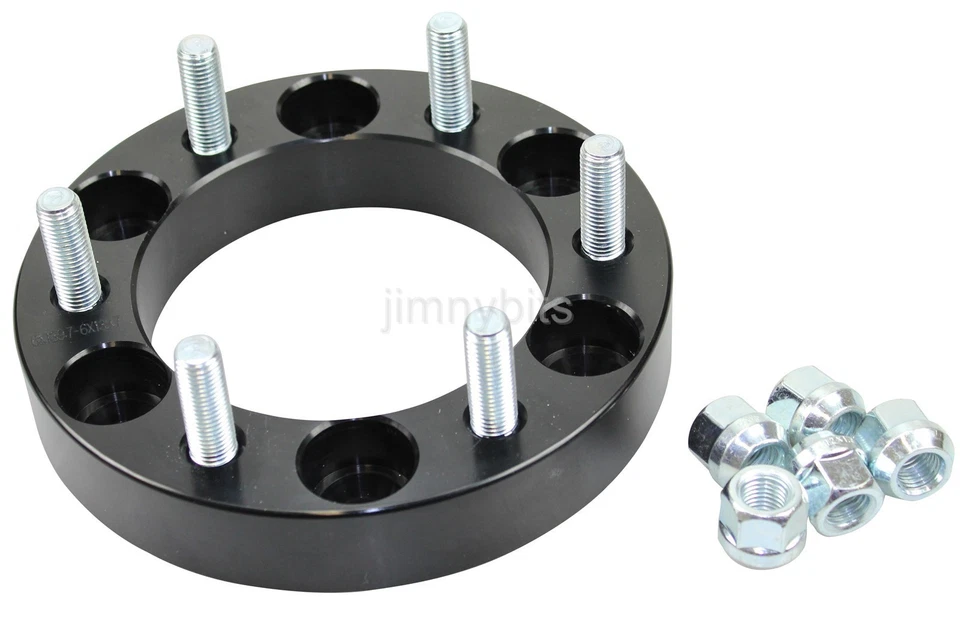 Black Raptor Isuzu Trooper, D-Max, Campo 30mm Aluminium Wheel Spacers - Image 2 of 4